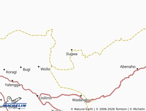 MICHELIN Wangibo map - ViaMichelin
