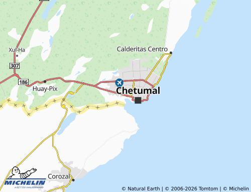 Mappa MICHELIN Lomas del Caribe - ViaMichelin