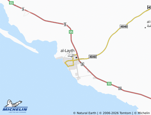 Mapa MICHELIN Raqm 1 - ViaMichelin