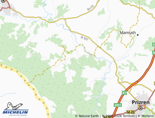 Carte MICHELIN Romajë - ViaMichelin