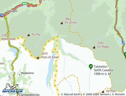 Carte MICHELIN Campsut-Cröt - ViaMichelin