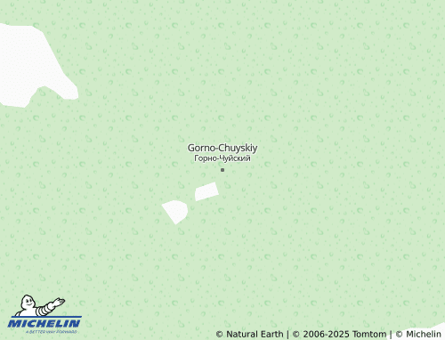 MICHELIN Gorno-Chuyskiy map - ViaMichelin
