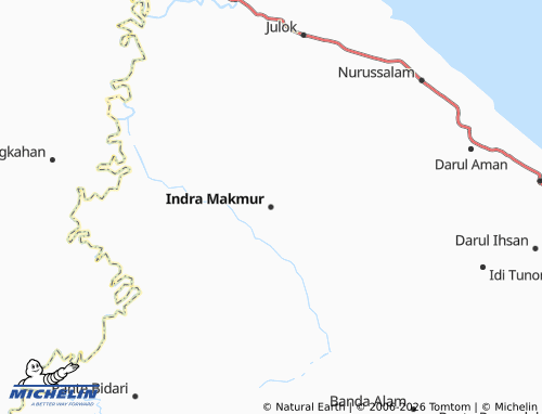 MICHELIN-Landkarte Indra Makmur - ViaMichelin