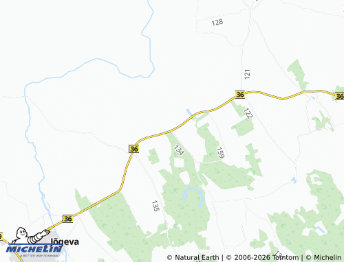 Mapa MICHELIN Laiusevälja - ViaMichelin