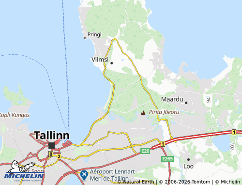 Mapa MICHELIN Pirita - ViaMichelin