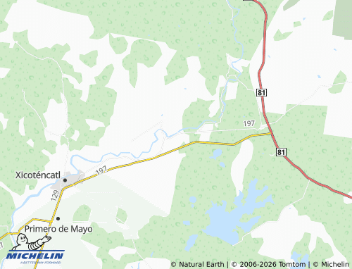 Mappa MICHELIN J Guadalupe Rodríguez - ViaMichelin