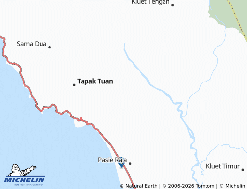 MICHELIN-Landkarte Ujung Batu - ViaMichelin