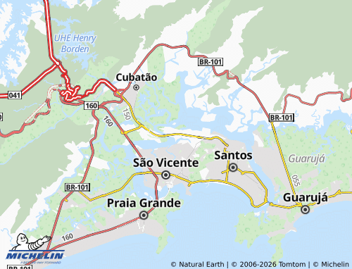 Mappa MICHELIN São Manoel - ViaMichelin