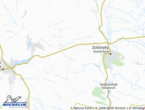 Mappa MICHELIN Bronhalivka - ViaMichelin