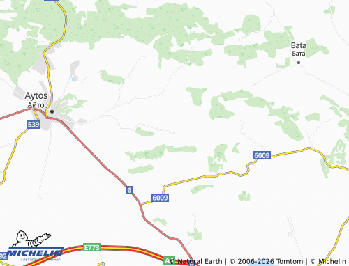 Mapa MICHELIN Dryankovets - ViaMichelin