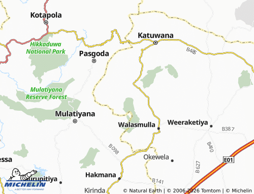 Mapa MICHELIN Kekiriobada - ViaMichelin