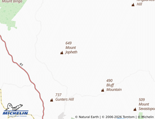 MICHELIN Anduramba map - ViaMichelin