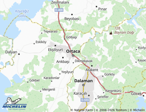MICHELIN Bahçelievler map - ViaMichelin