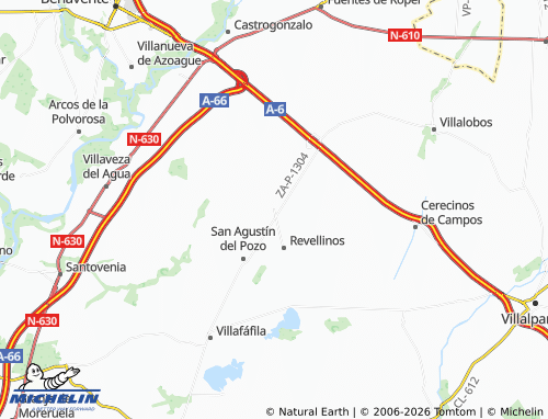 MICHELIN Vidayanes map - ViaMichelin