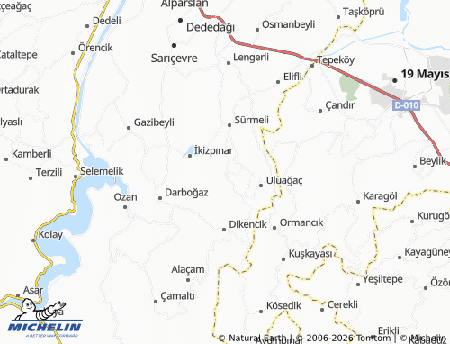 MICHELIN Çalköy map - ViaMichelin