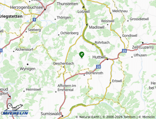 MICHELIN Walterswil (Bern) map - ViaMichelin