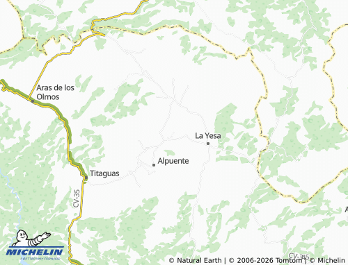 Mappa MICHELIN El Chopo - ViaMichelin