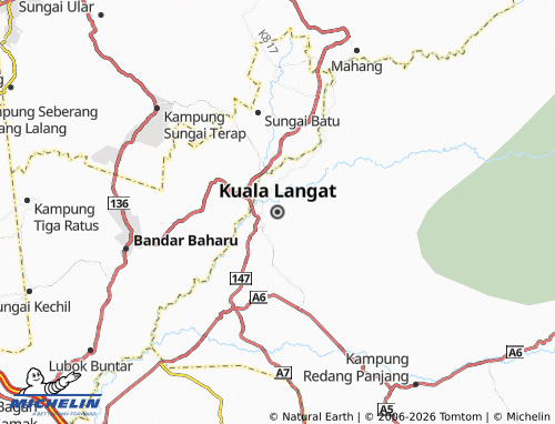 Mapa MICHELIN Kuala Langat - ViaMichelin