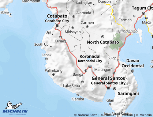 MICHELIN Sultan Kudarat map - ViaMichelin