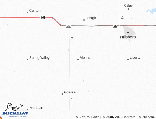 Mappa MICHELIN Menno - ViaMichelin