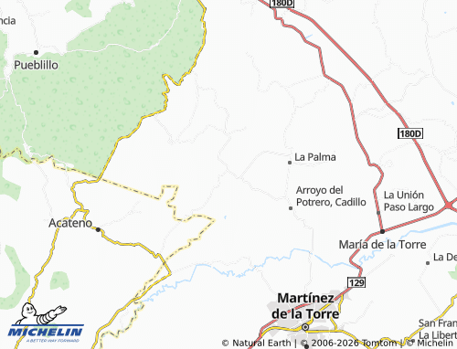 Mappa MICHELIN Huipiltepec - ViaMichelin