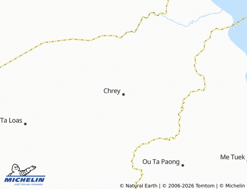 Mapa MICHELIN Chrey - ViaMichelin