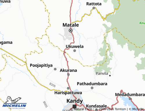 Mappa MICHELIN Nugapitiya - ViaMichelin