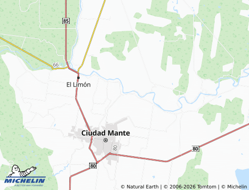 Mappa MICHELIN San Miguel de La Mora - ViaMichelin