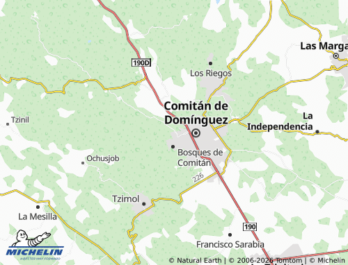 Mappa MICHELIN La Cueva Segunda Sección - ViaMichelin