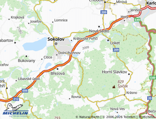Mapa MICHELIN Vítkov - ViaMichelin