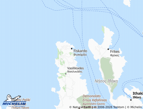 Mapa MICHELIN Tselentata - ViaMichelin