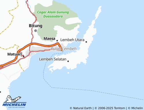 MICHELIN Kelapa Dua map - ViaMichelin