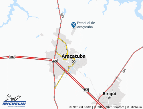 Mapa MICHELIN Aviação - ViaMichelin