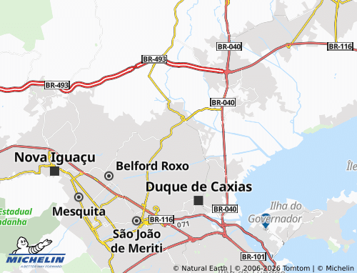Mapa MICHELIN Parque Jupiranguai - ViaMichelin
