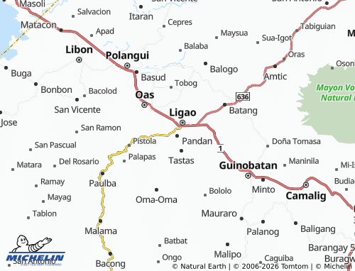 MICHELIN Pandan map - ViaMichelin