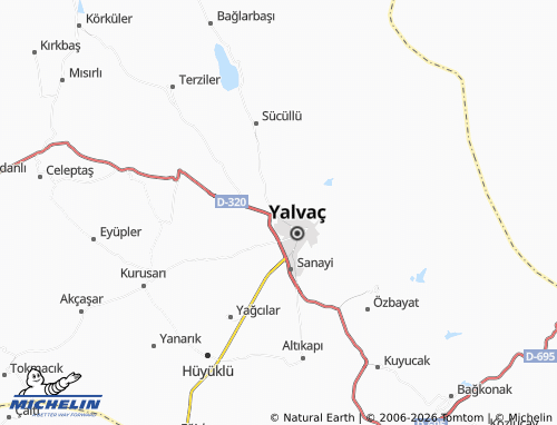 MICHELIN Zafer map - ViaMichelin