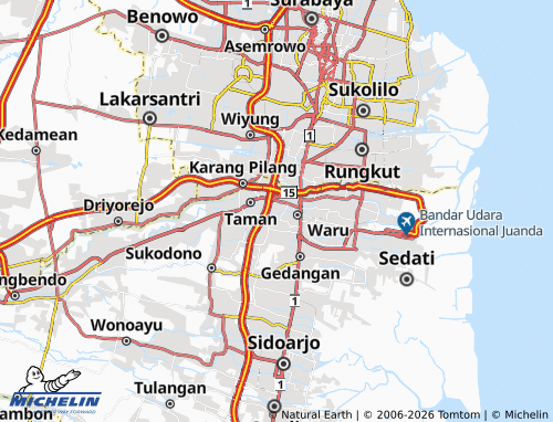 MICHELIN Medaeng map - ViaMichelin