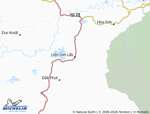 MICHELIN Bông Krang map - ViaMichelin