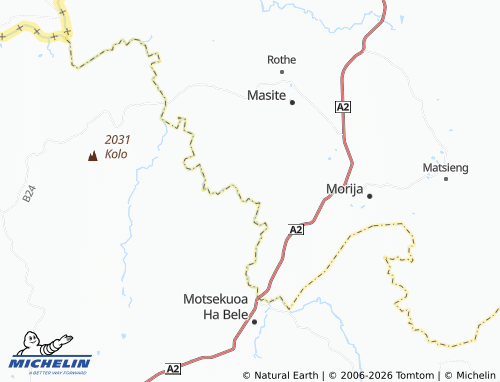 Mapa MICHELIN Ha Ramatekane - ViaMichelin