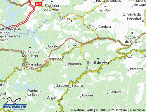 MICHELIN Pereira map - ViaMichelin