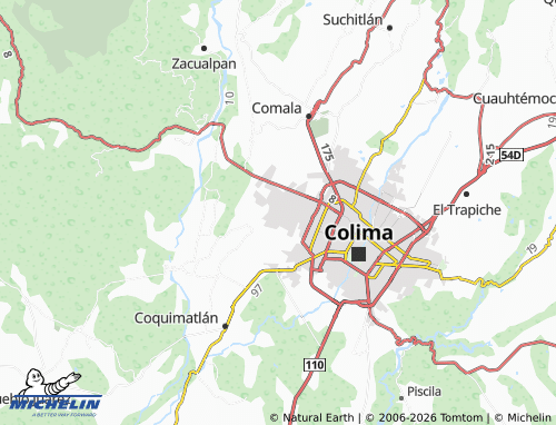 MICHELIN Patria Residencial map - ViaMichelin