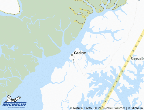 Mappa MICHELIN Cacine - ViaMichelin