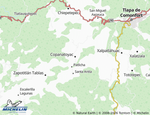 Mapa MICHELIN El Pino - ViaMichelin