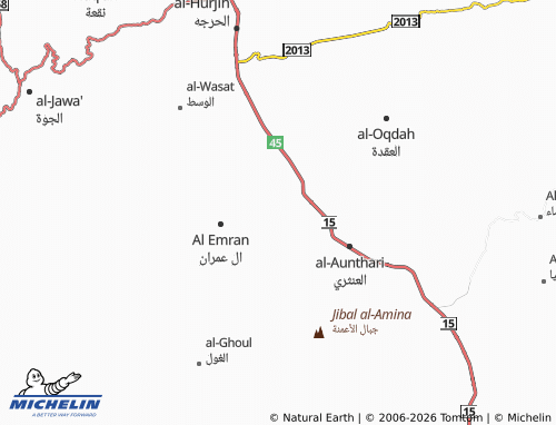 MICHELIN-Landkarte al-Salamah - ViaMichelin