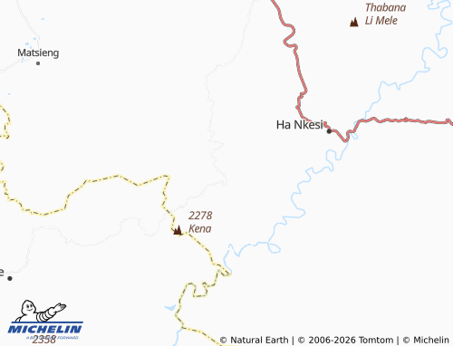 MICHELIN Motlelepe map - ViaMichelin