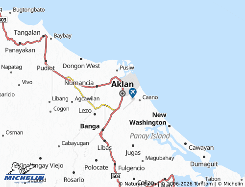 MICHELIN Aklan map - ViaMichelin