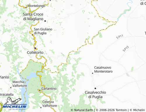 Mappa MICHELIN Vallevona - ViaMichelin