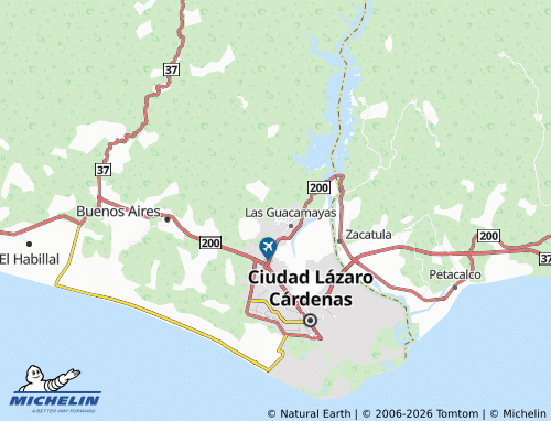MICHELIN Las Flores Celestes Sector 5 map - ViaMichelin