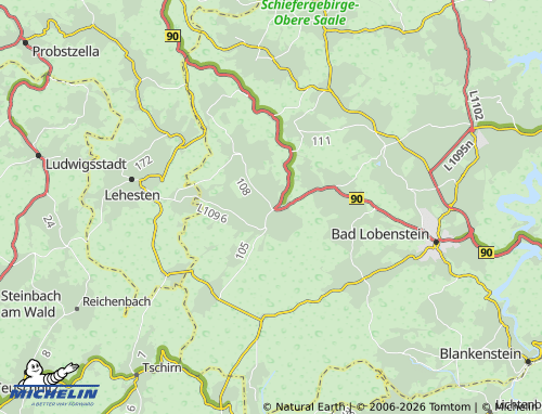 Mappa MICHELIN Wurzbach - ViaMichelin