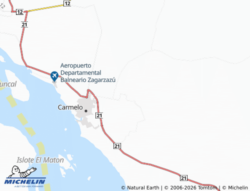 Mappa MICHELIN Cerro Carmelo - ViaMichelin